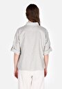 thumb-Afficher les détails de Chemise À Manches Longues Vert Regular Fit Carré  Femme