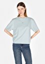 thumb-Afficher les détails de T-shirt À Manches Courtes Vert Regular Fit Droit Femme