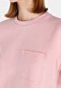 thumb-Afficher les détails de T-shirt À Manches Courtes Rose Regular Fit Droit Femme