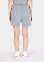 thumb-Afficher les détails de Short Gris Regular Fit Femme