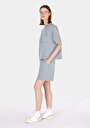 thumb-Afficher les détails de Short Gris Regular Fit Femme