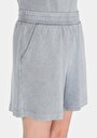 thumb-Afficher les détails de Short Gris Regular Fit Femme