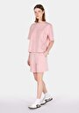 thumb-Afficher les détails de Short Rose Regular Fit Femme