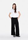 thumb-Afficher les détails de Chemise Polo À Manches Courtes Blanc Droit Slim Fit Femme