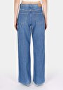 thumb-Afficher les détails de 970 Berry Pantalon    En Jean Regular Fit Femme