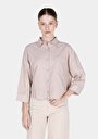 thumb-Afficher les détails de Chemise À Manches Longues Vizon Regular Fit Droit Sergé Femme