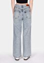 thumb-Afficher les détails de 970 Berry Pantalon  Wide Leg High Rise En Jean Regular Fit Femme