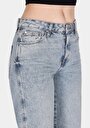 thumb-Afficher les détails de 970 Berry Pantalon  Wide Leg High Rise En Jean Regular Fit Femme