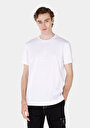 thumb-Afficher les détails de T-shirt À Manches Courtes Blanc Regular Fit Droit Homme
