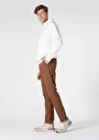 thumb-Afficher les détails de Pantalon Marron Straight Leg  En  Regular Fit Homme