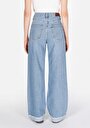 thumb-Afficher les détails de 970 Berry Pantalon  Wide Leg High Rise En Jean Regular Fit Femme