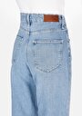 thumb-Afficher les détails de 970 Berry Pantalon  Wide Leg High Rise En Jean Regular Fit Femme