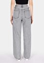 thumb-Afficher les détails de 880 Elisa Pantalon  Full Length Medium Rise En Jean Straight Fit Femme