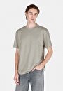 thumb-Afficher les détails de T-shirt À Manches Courtes Vert Comfort Fit Droit Homme