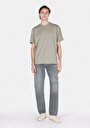 thumb-Afficher les détails de T-shirt À Manches Courtes Vert Comfort Fit Droit Homme