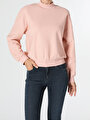 thumb-Afficher les détails de Pull-over Rose Regular Fit  Femme