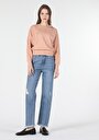 thumb-Afficher les détails de Pull-over Rose Regular Fit  Femme