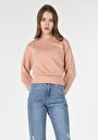 thumb-Afficher les détails de Pull-over Rose Regular Fit  Femme