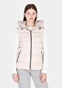 thumb-Afficher les détails de Gilet Beige Regular Fit Femme