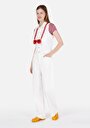 thumb-Afficher les détails de Pull Blanc Regular Fit Sans Manches  Femme