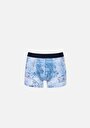 thumb-Afficher les détails de Sous-vêtements Bleu Modern Fit Imprimé Homme