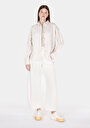 thumb-Afficher les détails de Pantalon De Survêtement Blanc Regular Fit Femme