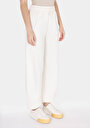 thumb-Afficher les détails de Pantalon De Survêtement Blanc Regular Fit Femme