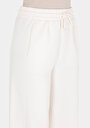 thumb-Afficher les détails de Pantalon De Survêtement Blanc Regular Fit Femme