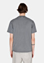 thumb-Afficher les détails de T-shirt À Manches Courtes Anthracite Comfort Fit Droit Homme
