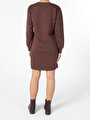 thumb-Afficher les détails de Robe Marron Regular Fit    Femme