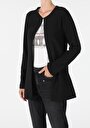 thumb-Afficher les détails de Veste De Blazer Noir Regular Fit   Femme
