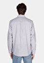 thumb-Afficher les détails de Chemise À Manches Longues Blanc Regular Fit Droit Oxford Homme
