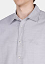 thumb-Afficher les détails de Chemise À Manches Longues Blanc Regular Fit Droit Oxford Homme