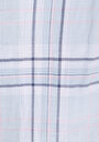 thumb-Afficher les détails de Chemise À Manches Longues Bleu Regular Fit Plaid Popeline Femme