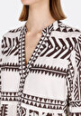 thumb-Afficher les détails de Robe Ecru Regular Fit    Femme