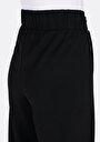 thumb-Afficher les détails de Pantalon De Survêtement Noir Regular Fit Femme
