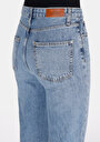 thumb-Afficher les détails de 884 Lauren Pantalon  Straight Leg High Rise En Jean Straight Fit Femme