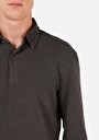 thumb-Afficher les détails de T-shirt À Manches Longues Anthracite Regular Fit  Homme