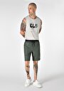 thumb-Afficher les détails de Short De Bain Kaki Slim Fit  Homme