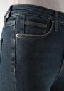 thumb-Afficher les détails de 760 Diana Pantalon Bleu   En  Skinny Fit Femme