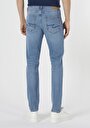 thumb-Afficher les détails de 044 Karl Pantalon Bleu Straight Leg Low Rise En  Straight Fit Homme