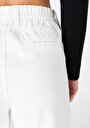 thumb-Afficher les détails de Pantalon Blanc Wide Leg  En  Regular Fit Femme