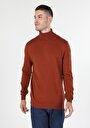 thumb-Afficher les détails de Pull Marron Slim Fit   Homme