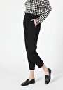 thumb-Afficher les détails de Pantalon Noir Straight Leg  En  Baggy Fit Femme