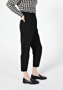 thumb-Afficher les détails de Pantalon Noir Straight Leg  En  Baggy Fit Femme