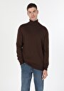 thumb-Afficher les détails de Pull Camel Slim Fit   Homme