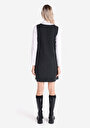 thumb-Afficher les détails de Robe Anthracite Regular Fit    Femme