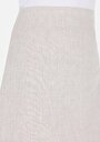 thumb-Afficher les détails de Jupe Beige Mini Skirt Droit Uni Mini Femme