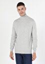 thumb-Afficher les détails de Pull Vert Foncé Slim Fit   Homme