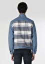 thumb-Afficher les détails de Veste De Blazer Bleu Oversize Fit   Homme